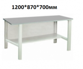 Верстак бестумбовый, стол рабочий 1200мм  (WT120.F1/F1.000)